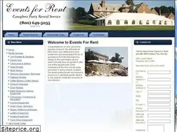 Sites similar to eventsforrent.com