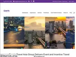 Sites similar to eventstravelasia.com