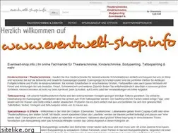 Sites similar to eventwelt-shop.net