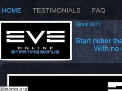 Sites similar to eveonlinestartingbonus.webs.com