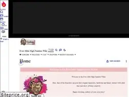 Sites similar to everafterhighfandom.wikia.com