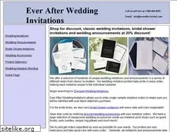 Sites similar to everafterweddinginvitations.com
