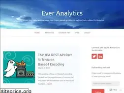 Sites similar to everanalytics.wordpress.com