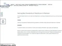 Sites similar to evercarehospitallahore.com