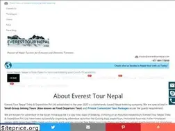 Sites similar to everesttournepal.com