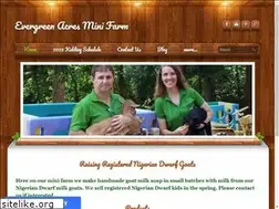 Sites similar to evergreenacresminifarm.com