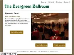 Sites similar to evergreenballroom.com