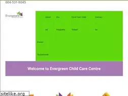 Sites similar to evergreenchildcarecentre.ca