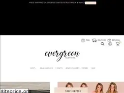 Sites similar to evergreenclothing.com.au