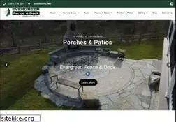 Sites similar to evergreenfence-deck.com