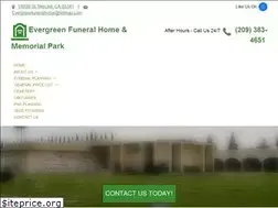 Sites similar to evergreenfuneralhomemerced.com