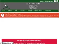 Sites similar to evergreenptonline.com