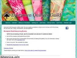 Sites similar to evergreenquiltersguild.com