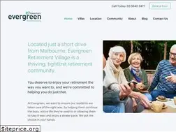 Sites similar to evergreenretirement.com.au
