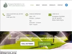 Sites similar to evergreensprinklersupply.com