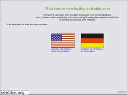 Sites similar to everlasting-calendar.com