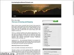Sites similar to everlastinggoodnewsofyahweh.com