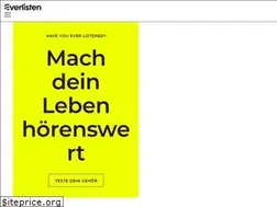 Sites similar to everlisten.com