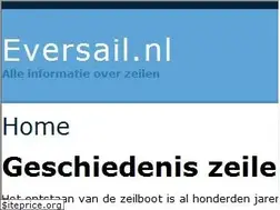 Sites similar to eversail.nl