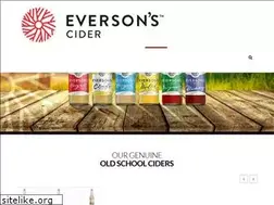 Sites similar to eversonscider.com