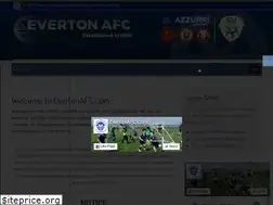 Sites similar to evertonafc.com
