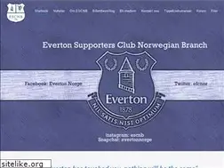 Sites similar to evertonfc.no