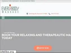 Sites similar to everybodymassage.net