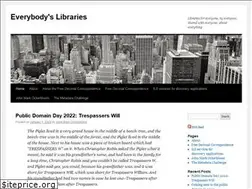 Sites similar to everybodyslibraries.com