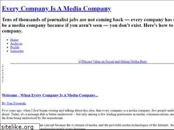 Sites similar to everycompanyisamediacompany.com