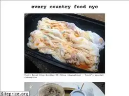Sites similar to everycountryfoodnyc.com