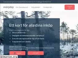 Sites similar to everydaycard.se