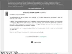 Sites similar to everydaydebate.blogspot.com