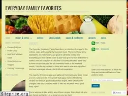 Sites similar to everydayfamilyfavorites.wordpress.com