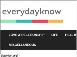 Sites similar to everydayknow.com