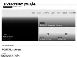 Sites similar to everydaymetal.com.au