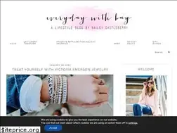Sites similar to everydaywithbay.com