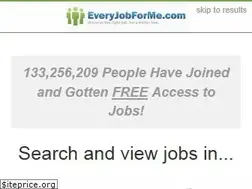 Sites similar to everyjobforme.com