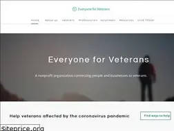 Sites similar to everyoneforveterans.org