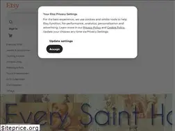 Sites similar to everysainthasapast.etsy.com