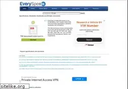 Sites similar to everyspec.com
