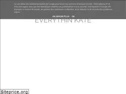 Sites similar to everythin-kate.cz
