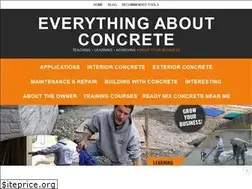 Sites similar to everything-about-concrete.com