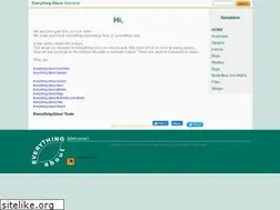 Sites similar to everythingabout.net