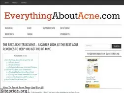 Sites similar to everythingaboutacne.com