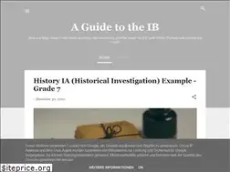 Sites similar to everythingabouttheib.blogspot.com