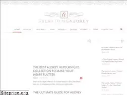 Sites similar to everythingaudrey.com