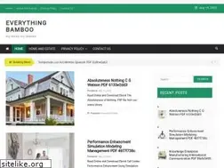 Sites similar to everythingbamboo.website