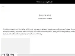Sites similar to everythingbio.com