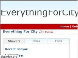 Sites similar to everythingforcity.com