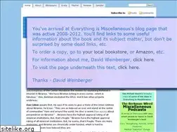 Sites similar to everythingismiscellaneous.com